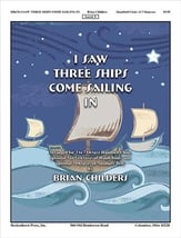 I Saw Three Ships Come Sailing In Handbell sheet music cover